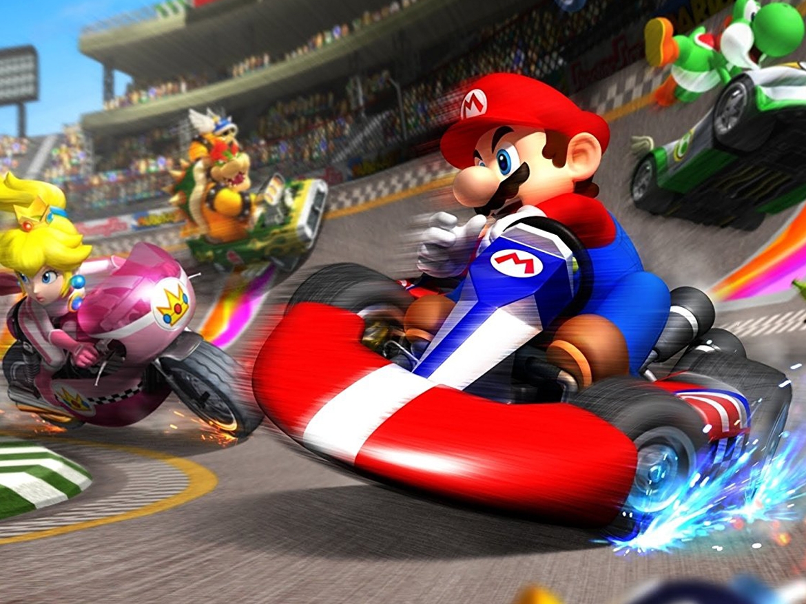 Le jeu Mario Kart 8 Deluxe sur Nintendo Switch