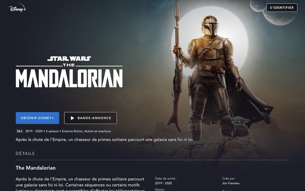 Image du service Disney+