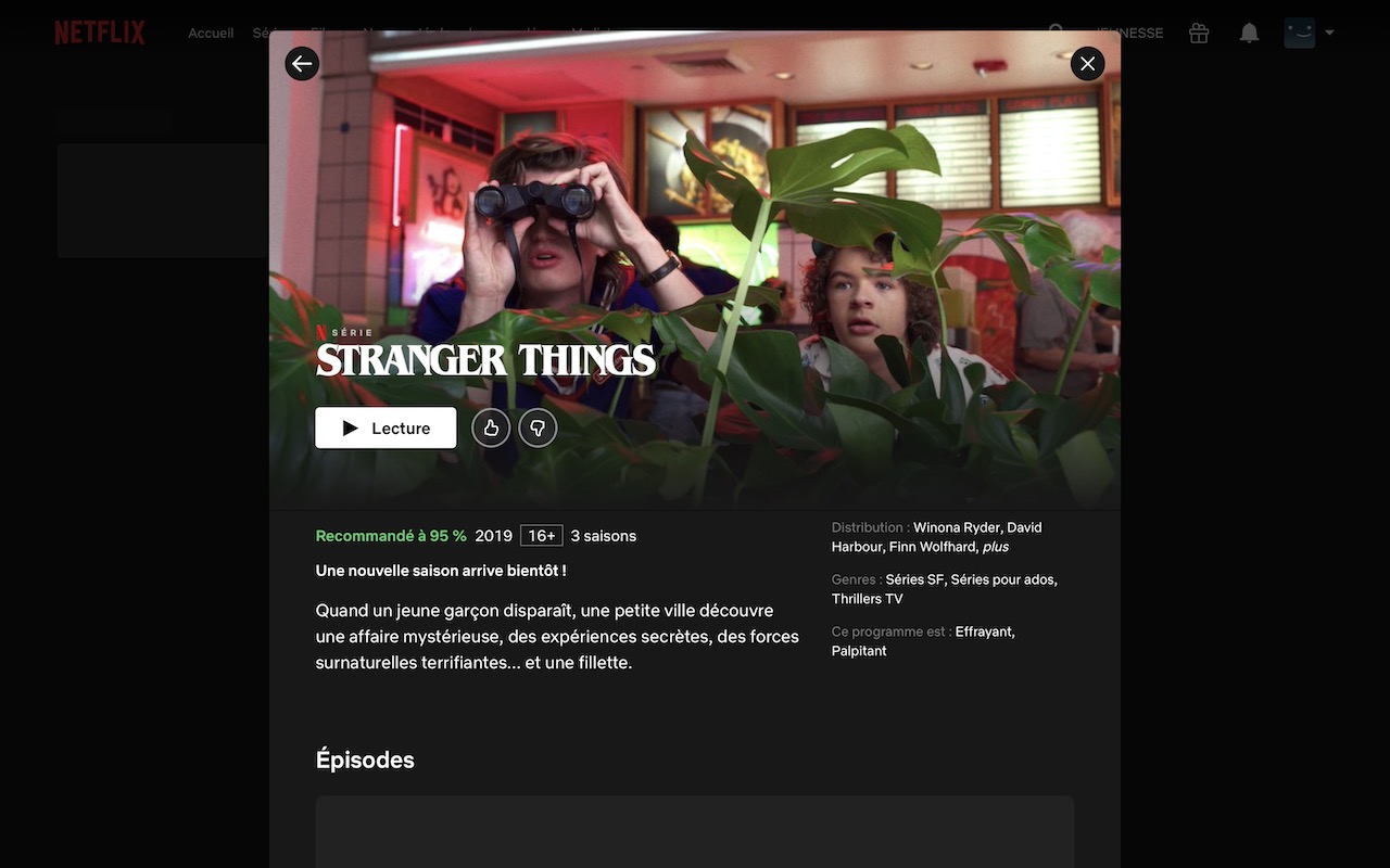 Image du service Netflix